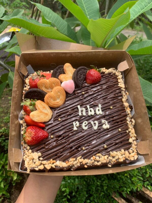 Brownies Kukus Uk18x18 (Paket Ultah)