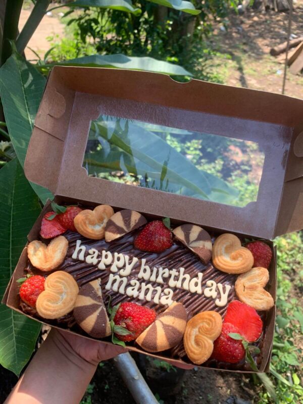 Brownies Kukus Uk 20x10(paket Ultah)